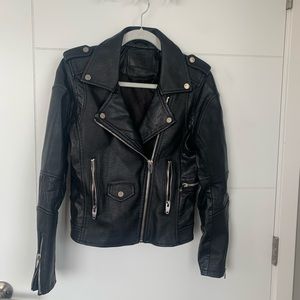 Blank NYC Leather Moto Jacket